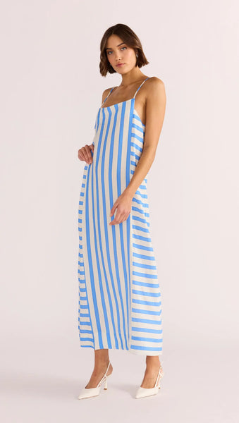 Nimue Striped Midi Dress