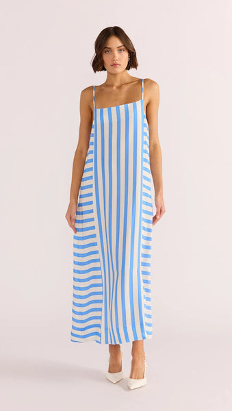 Nimue Striped Midi Dress