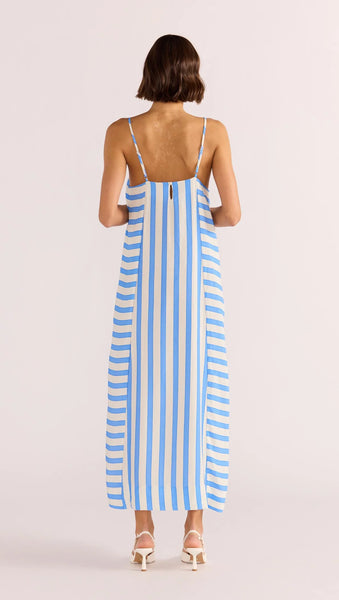 Nimue Striped Midi Dress