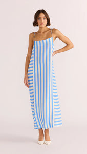 Nimue Striped Midi Dress