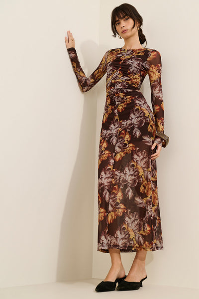 Tahlia Mesh Midi Dress