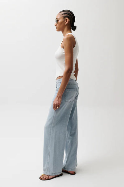 Jadyn Mid Rise Palazzo Jean