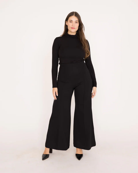 Ripley Rader Ponte Knit Standard Wide Leg Pant