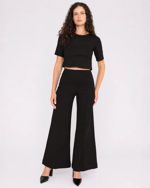 Ripley Rader Ponte Knit Standard Wide Leg Pant