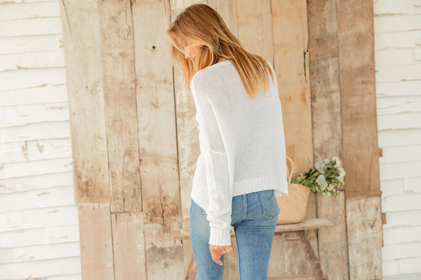 Summer Crew Sweater