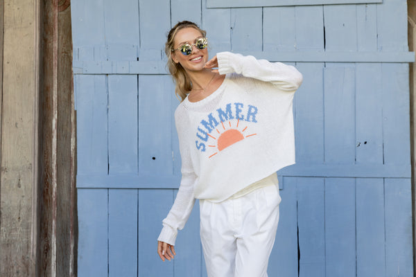 Summer Crew Sweater