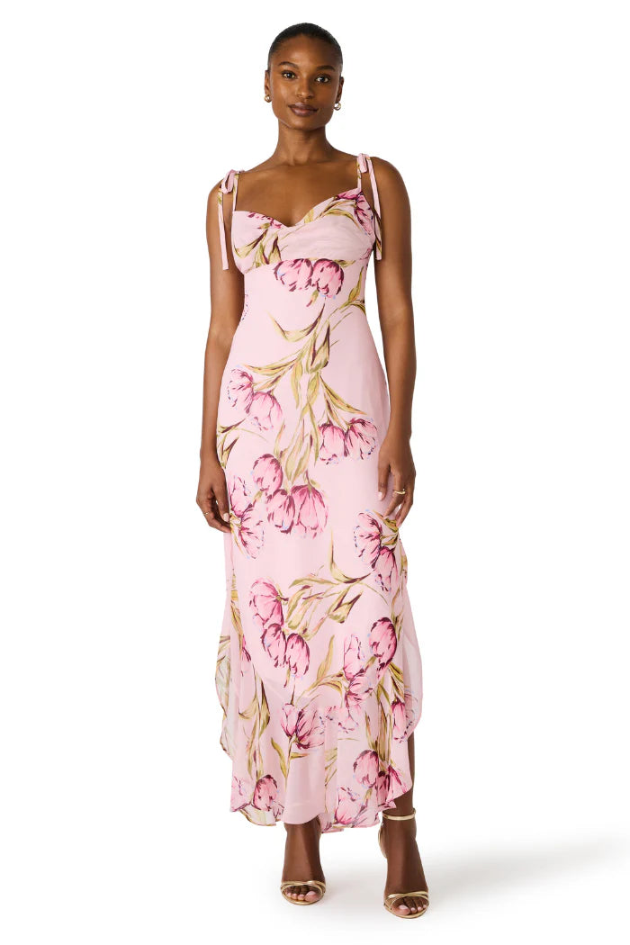 cocktail dresses in denver Gracie's Boutique Rosina | Pink Halter-Neck Mini dress fb_clabel_4_partydress US size:8 Sheath/Column