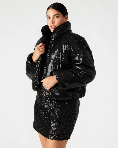 Stratto Sequin Puffer Jacket