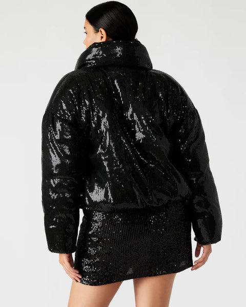 Stratto Sequin Puffer Jacket