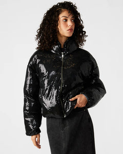 Stratto Sequin Puffer Jacket