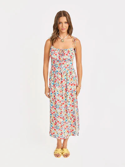 Cove Tie Strap Midi Dress