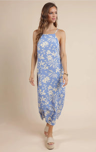 Flower Trail Column Dress