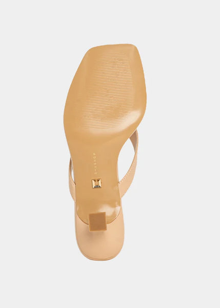 Franny Heeled Thong Sandal