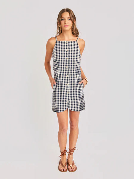 Mustang Gingham Mini Dress