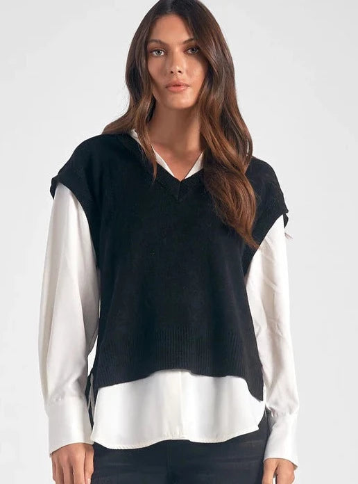 Essex Sweater Vest Top