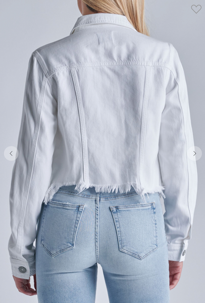 White Denim Jacket