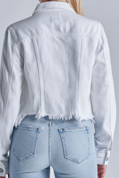 White Denim Jacket