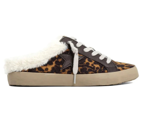 Pinah Leopard Slipper