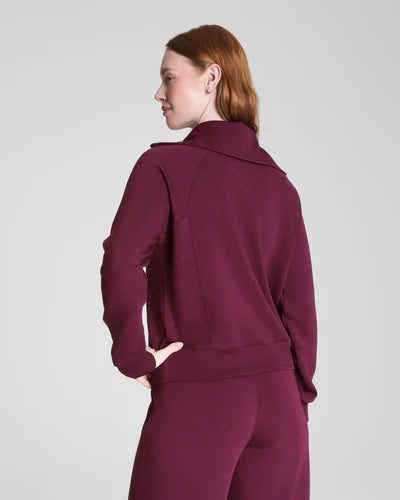 Air Essential Half Zip Jacket Plumberry