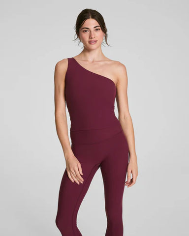 OnForm Asymmetric Tank Top - Plum