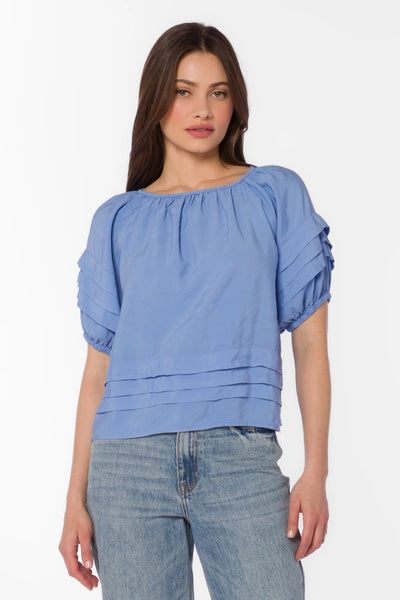 Tashia Periwinkle Top