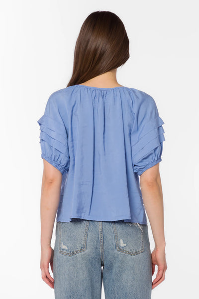 Tashia Periwinkle Top