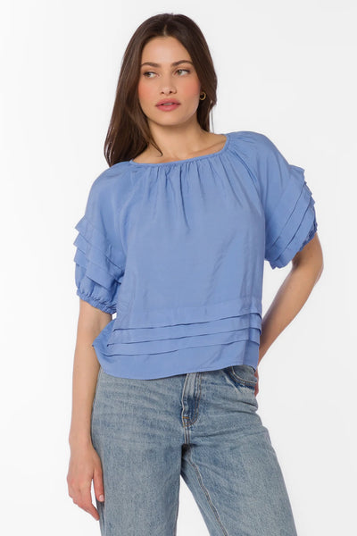 Tashia Periwinkle Top
