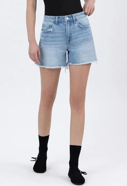 High Rise Boyfriend Shorts
