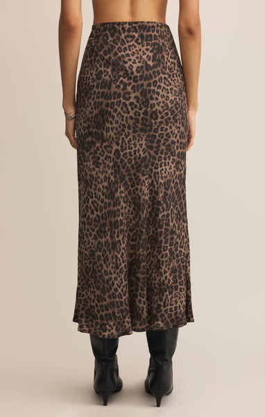 Izabel Leopard Skirt