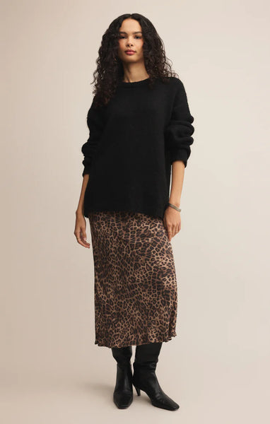 Izabel Leopard Skirt
