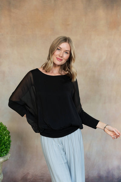 Cassandra Italian Silk Top