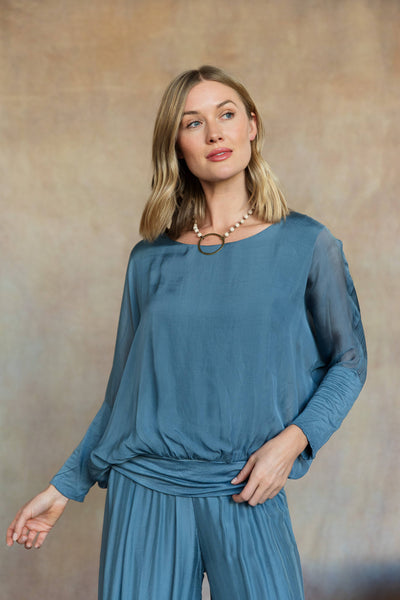 Cassandra Italian Silk Top