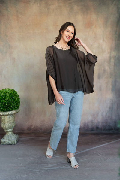 Martina Italian Silk Top