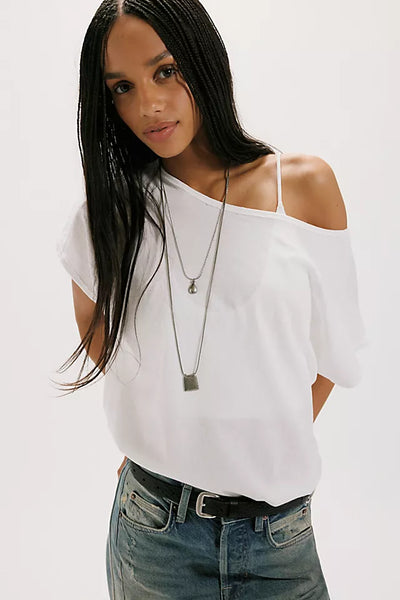 Peggy Tee Clean Ivory