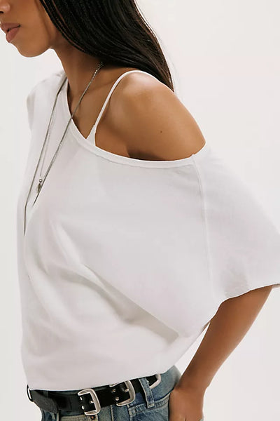 Peggy Tee Clean Ivory