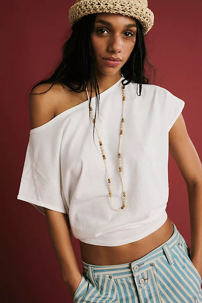 Peggy Tee Clean Ivory
