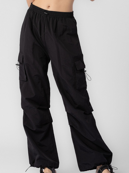 Nylon Cargo Pants