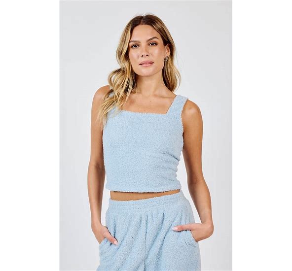 Mind You Cropped Knit Top