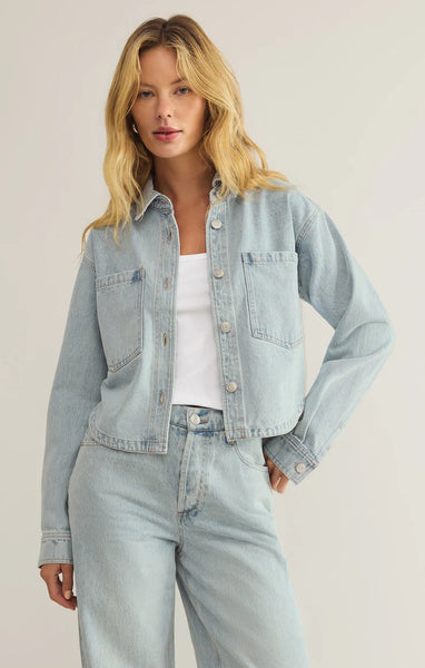 Cropped Denim Jacket